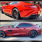 Mercedes AMG GT C190/R190 2014–2022 Sideskørter (til 2015-2017, carbon) foto 4