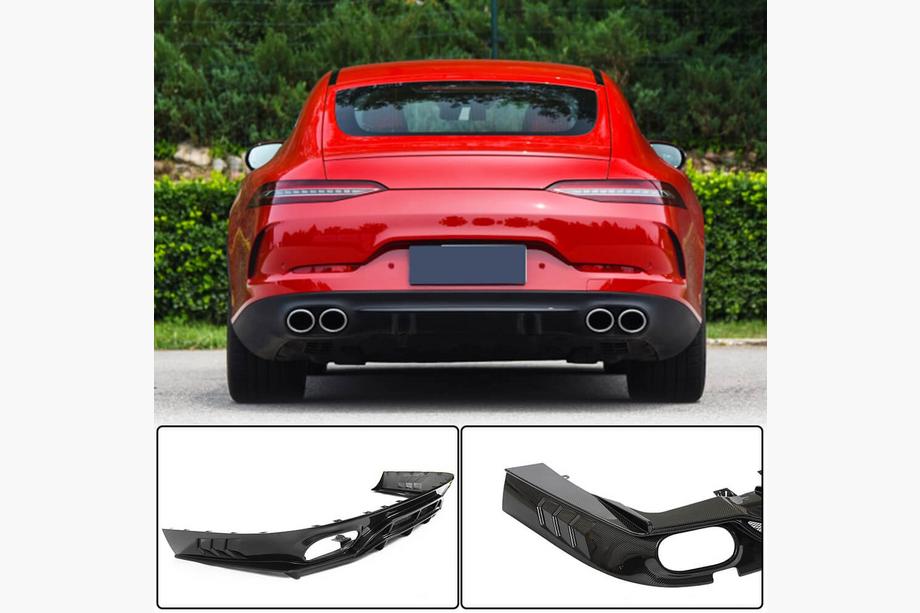 Mercedes AMG GT 4 X290 2018– Bagkofangerdiffuser (til GT43/GT50/GT53 2018-2022, carbon) Image