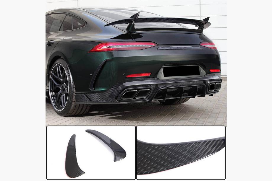 Mercedes AMG GT 4 X290 2018– Bagkofanger-indsatser V1 (til GT63 2018-2022, carbon) Foto 1