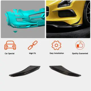 Flaps til frontkofanger Flap V1 (carbon) foto 2
