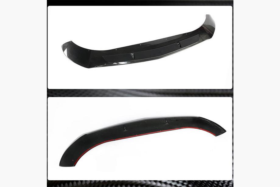 Mercedes GLC Coupé C253 2016–2023 Frontspoiler-læbe til forreste kofanger (til AMG-Line/GLC43 AMG, carbon) Foto 4