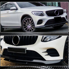 Mercedes GLC X253 2015–2022 Frontspoiler-læbe til forreste kofanger (til AMG-Line/GLC43 AMG, carbon) foto 2
