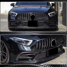 Mercedes CLS C257 2018– Frontlæbespoiler til forreste kofanger Lip (til AMG/AMG-Line 2018-2020, Carbon) foto 4
