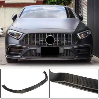 Frontlæbespoiler til forreste kofanger Lip (til AMG/AMG-Line 2018-2020, Carbon) foto 1