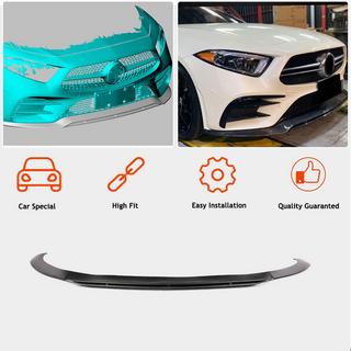 Frontlæbespoiler til forreste kofanger Lip (til AMG/AMG-Line 2018-2020, Carbon) foto 2
