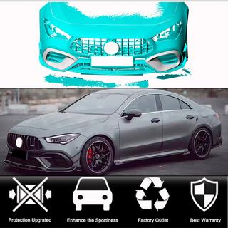 Kulfiber frontkofanger-tilføjelsesdele (til CLA45 AMG SD, Carbon) foto 2