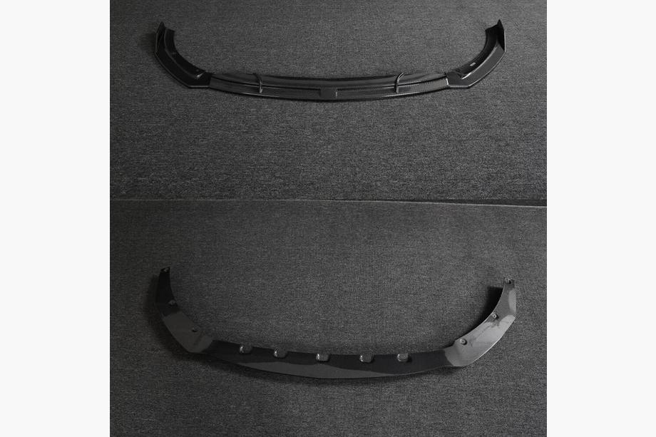 Mercedes CLA C118 2019– Frontbumper lip (til CLA45 AMG SD, kulfiber) Foto 3