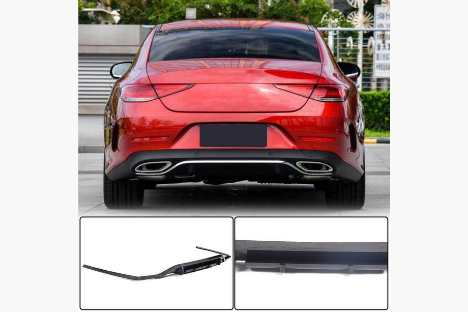 Mercedes CLS C257 2018– Bagkofangerdiffuser V1 (til AMG-Line 2018-2020, carbon) Image