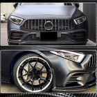 Mercedes CLS C257 2018– Frontkofangerlister (til AMG-Line 2018-2020, kulfiber) foto 4