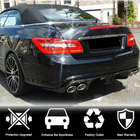 Mercedes E-class Coupé C207 2010–2017 Diffuser til bagkofanger (til E63 AMG 2009-2013, carbon) foto 2