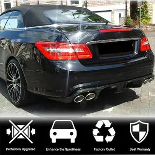 Diffuser til bagkofanger (til E63 AMG 2009-2013, carbon) foto 2