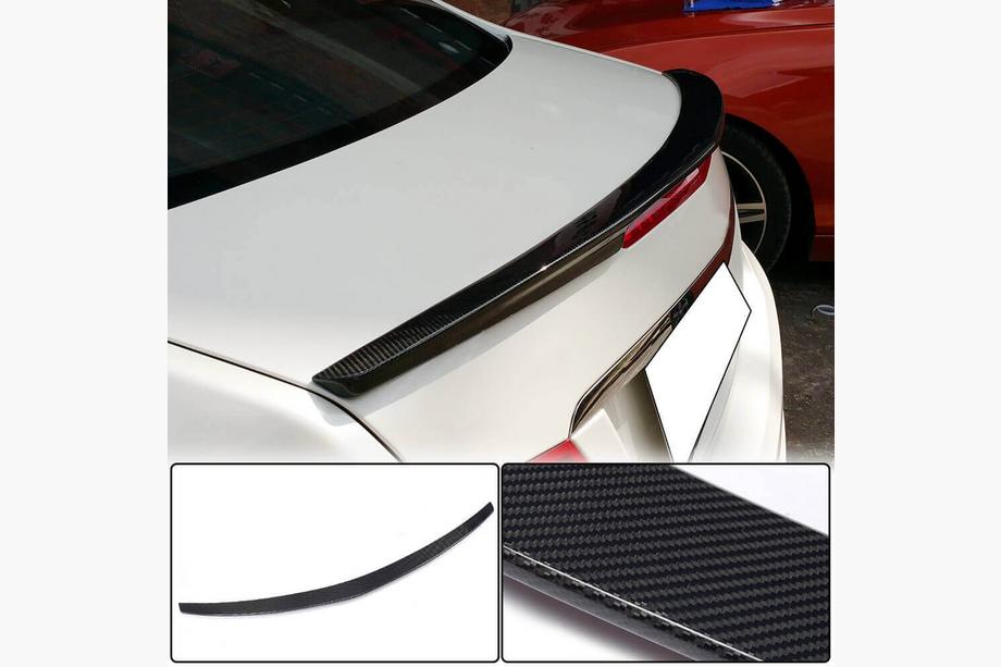Mercedes E-class Coupé C207 2010–2017 Spoiler V2 (kulfiber) Image