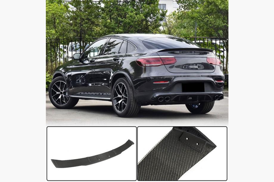 Mercedes GLC Coupé C253 2016–2023 Bagkofanger diffuser (til GLC43 AMG 2020-2022, kulfiber) Foto 1