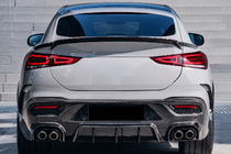 Mercedes GLE Coupé C167 2019– Bagkofangerlister (til GLE 350/GLE450/GLE63 2019-2023, kulfiber) foto 3