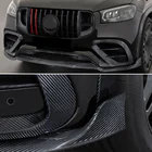 Mercedes GLE Coupé C167 2019– Frontkofanger-læbe i carbon (GLE63 AMG) foto 3