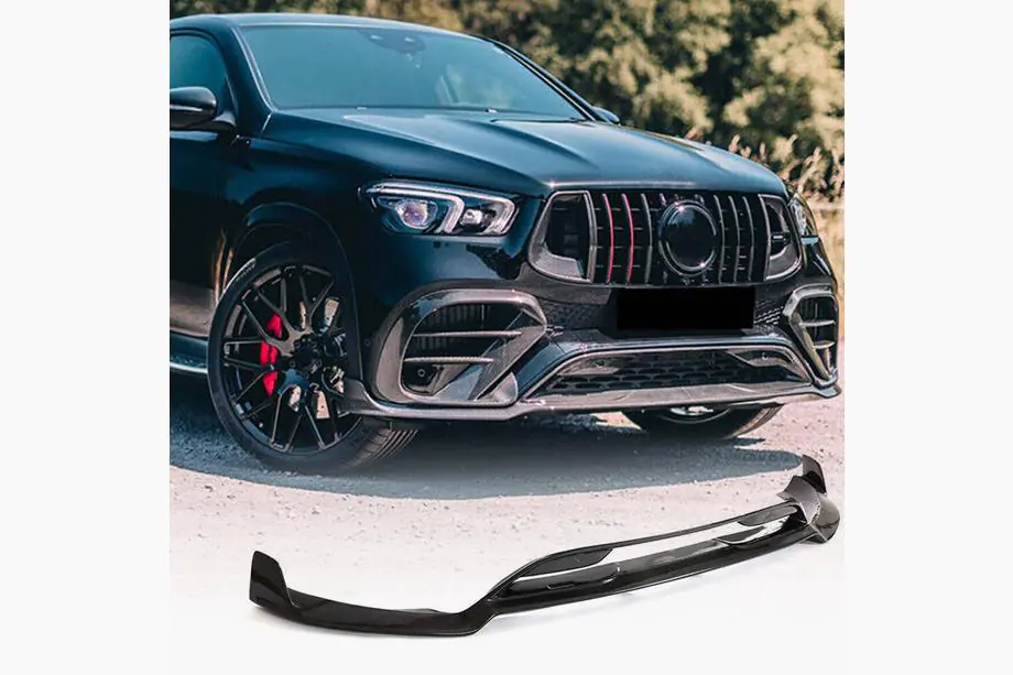 Mercedes GLE Coupé C167 2019– Frontkofanger-læbe i carbon (GLE63 AMG) Image