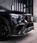 Mercedes GLE Coupé C292 2015–2019 Frontkofanger-splittere (GLE63 AMG, kulfiber) foto 3