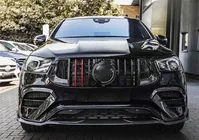 Mercedes GLE Coupé C292 2015–2019 Frontkofanger-splittere (GLE63 AMG, kulfiber) foto 4