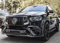 Mercedes GLE Coupé C292 2015–2019 Frontkofanger-splittere (GLE63 AMG, kulfiber) foto 5
