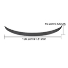 Mercedes GLA H247 2020– Spoiler V2 (kulfiber) foto 6