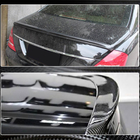Mercedes S-Klasse W221 2005–2013 Spoiler V2 (kulfiber) foto 5