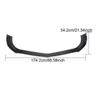 Mercedes SLK R172 2011–2016 Frontlæbe til forreste kofanger Lip (til Base 2016-2020, carbon) foto 6