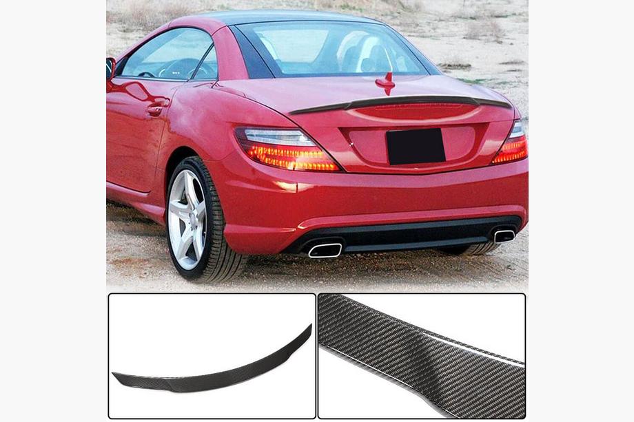 Mercedes SLK R172 2011–2016 Spoiler V2 (til 2011-2020, kulfiber) Image