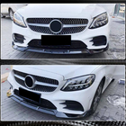 Mercedes C-klasse W206 2022– Frontspoilerlæbe (til AMG-Line, kulfiber) foto 3