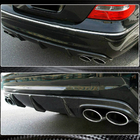 Mercedes E-klasse W211 2002–2009 Bagkofangerdiffuser (til E55 AMG 2003-2006, carbon) foto 5