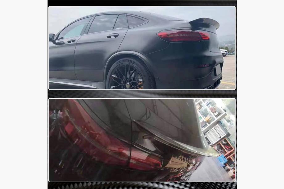 Mercedes GLC Coupé C253 2016–2023 Spoiler V2 (kulfiber) Foto 5