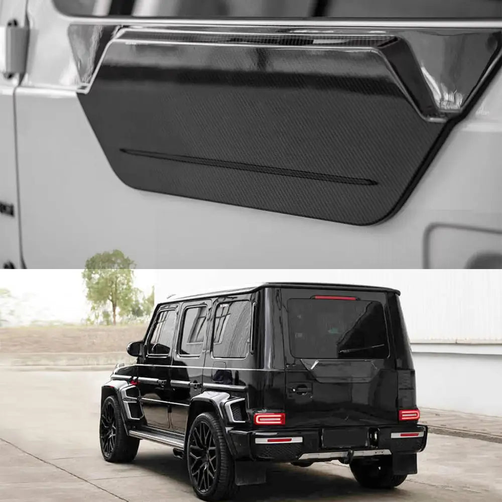Bagklapsbeklædning (Carbon) Mercedes G-Class W463 2018–2024 foto 3