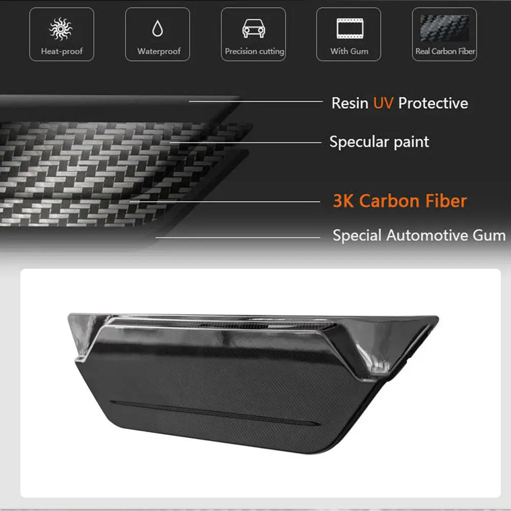 Bagklapsbeklædning (Carbon) Mercedes G-Class W463 2018–2024 foto 4