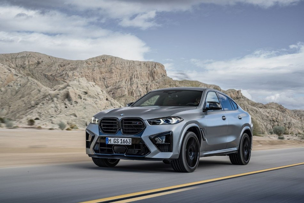 Opdateret BMW X6 M (F96): test af den sportslige crossover
