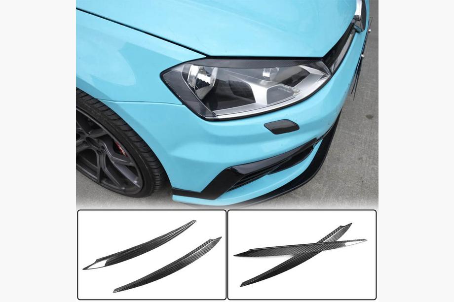 Volkswagen Golf 7/E-Golf 2012–2020 Forlygtevipper (Carbon) Image