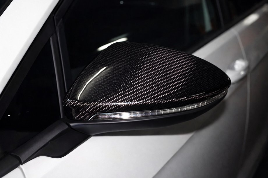 Volkswagen Golf 7/E-Golf 2012–2020 Spejlkåber V2 (Carbon) Image