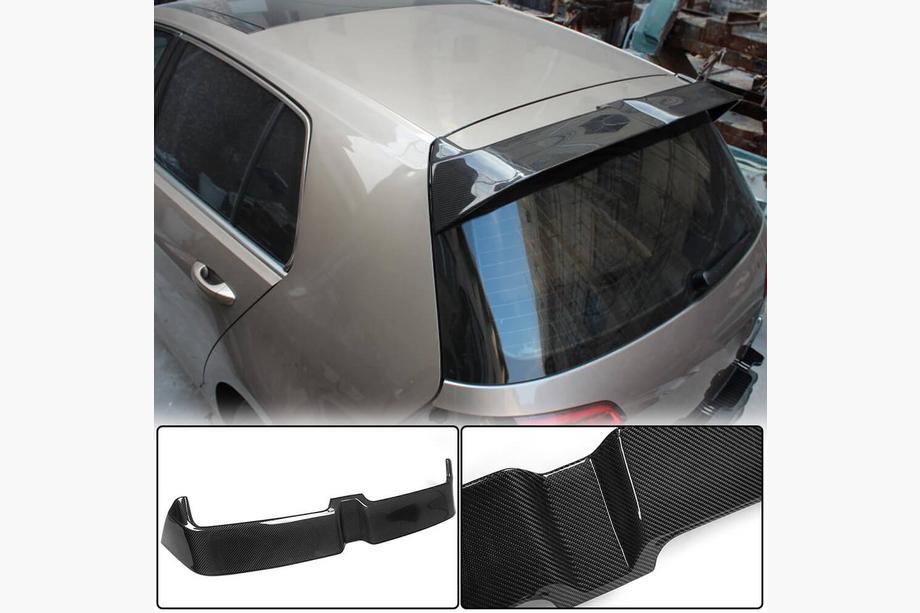 Volkswagen Golf 7/E-Golf 2012–2020 Spoiler V1 (til Base/R-Line HB, kulfiber) Image