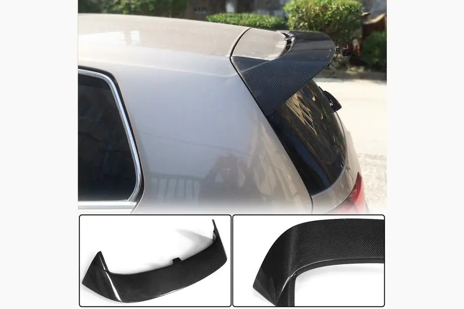 Volkswagen Golf 7/E-Golf 2012–2020 Spoiler V3 (til Base/R-Line HB, kulfiber) Image