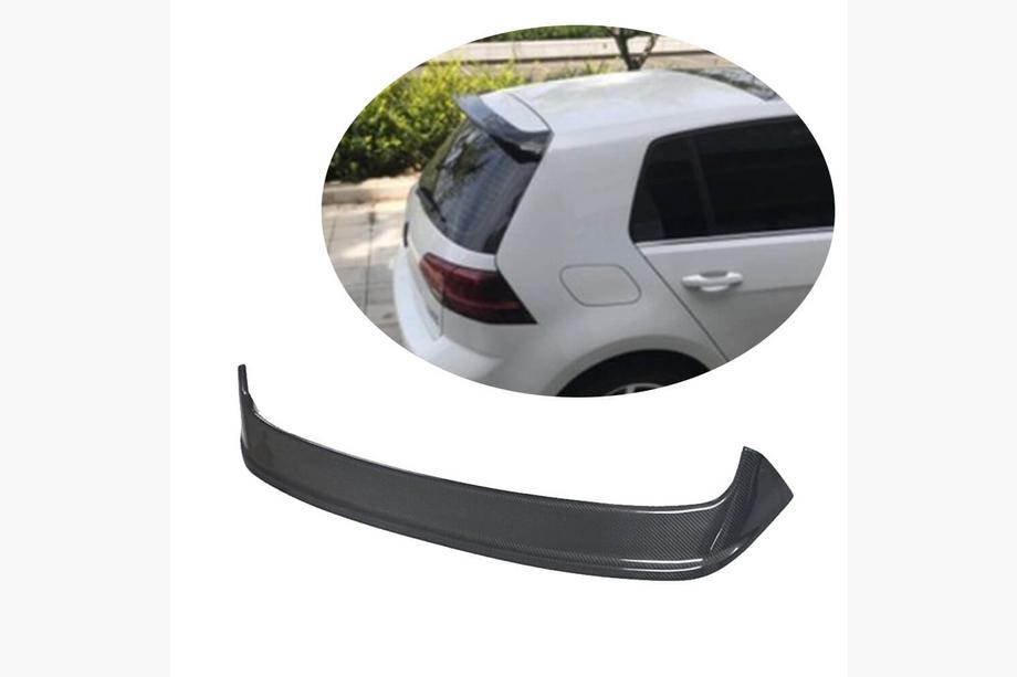Volkswagen Golf 7/E-Golf 2012–2020 Spoiler (til Base HB 2012-2017, kulfiber) Image