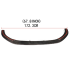 Volkswagen Golf 7/E-Golf 2012–2020 Frontsplitter/Lip V2 til forreste kofanger (til GTI HB 2012-2017, carbon) foto 5