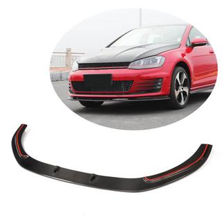 Frontsplitter/Lip V2 til forreste kofanger (til GTI HB 2012-2017, carbon) foto 1