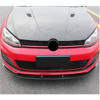 Frontsplitter/Lip V2 til forreste kofanger (til GTI HB 2012-2017, carbon) foto 3