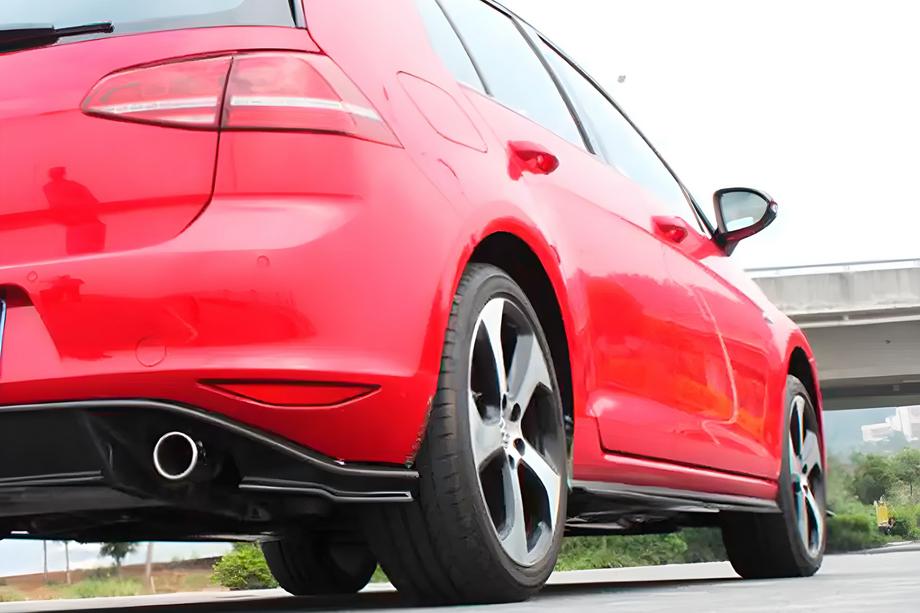 Volkswagen Golf 7/E-Golf 2012–2020 Sideskørter (til GTI HB 2012-2017, Carbon) Foto 2