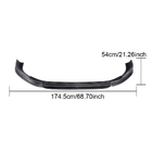 Volkswagen Golf 7/E-Golf 2012–2020 Frontlæbe til forreste kofanger Lip (til R/R-Line 2012-2017, kulfiber) foto 6
