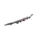 Volkswagen Golf 7/E-Golf 2012–2020 Bagkofanger diffuser (til R-Line HB 2017-2020, carbon) foto 5
