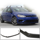 Volkswagen Golf 7/E-Golf 2012–2020 Front bumperlip Lip V1 (til R/R-Line 2017-2020, carbon) foto 1