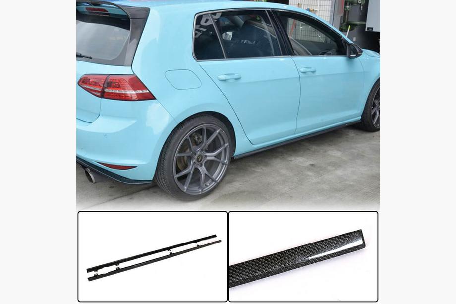 Volkswagen Golf 7/E-Golf 2012–2020 Sideskørter (til R/R-line 2017-2020, carbon) Image