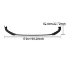 Volkswagen Golf 7/E-Golf 2012–2020 Frontspoiler-lip V2 til forreste kofanger (til R/R-Line 2017-2020, carbon) foto 6