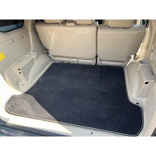 Premium tekstilbagagerumsmåtte – sort (5 eller 7 sæder) Toyota Land Cruiser Prado 120 2002–2009 foto 1