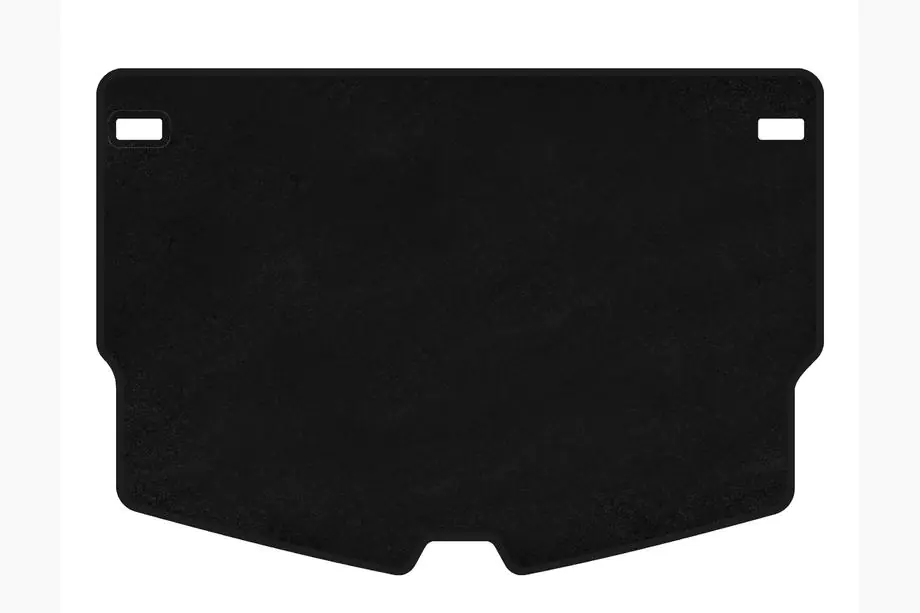 Nissan Note 2012–2020 Premium tekstil bagagerumsmåtte (HB, Sort) Image