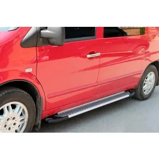 Sidetrin Line (2 stk., alu.) Mercedes Vito W638 1996–2003 foto 1